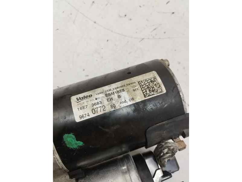 Recambio de motor arranque para peugeot 2008 (--.2013) 1.2 12v e-thp referencia OEM IAM 9674077280  