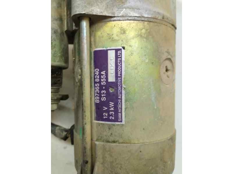 Recambio de motor arranque para isuzu d-max rodeo referencia OEM IAM 8973658240  