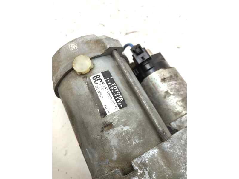 Recambio de motor arranque para toyota verso advance referencia OEM IAM 281000T060  