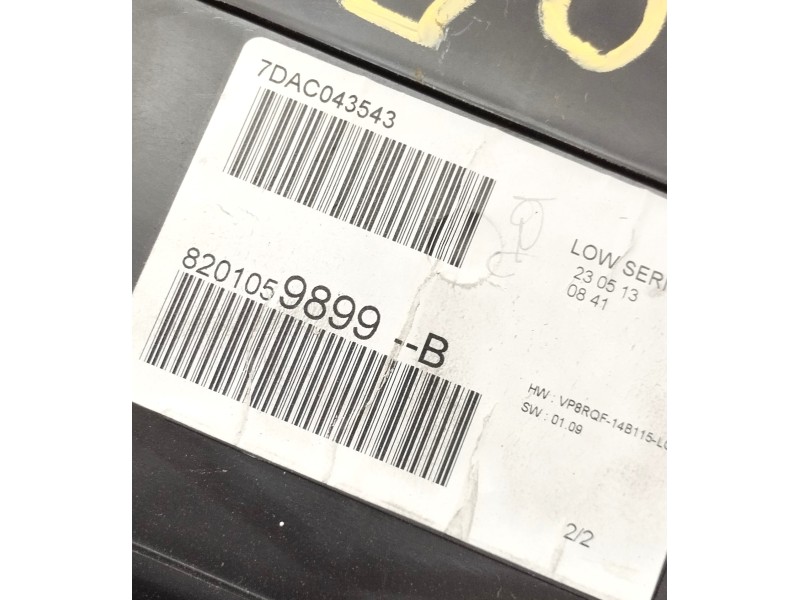 Recambio de cuadro instrumentos para renault clio iii exception referencia OEM IAM 8201059899B  