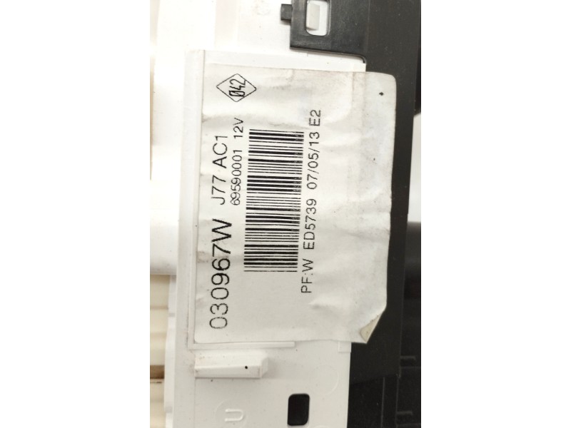 Recambio de mando calefaccion / aire acondicionado para renault clio iii exception referencia OEM IAM 69590001  