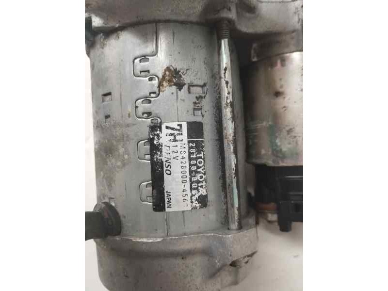 Recambio de motor arranque para toyota yaris 1.0 cat referencia OEM IAM 2810000050  