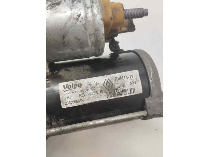 Recambio de motor arranque para dacia duster ambiance 4x2 referencia OEM IAM 233006508R  