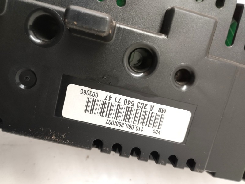 Recambio de cuadro instrumentos para mercedes-benz clase c (w203) sportcoupe 1.8 cat referencia OEM IAM A2035407147  