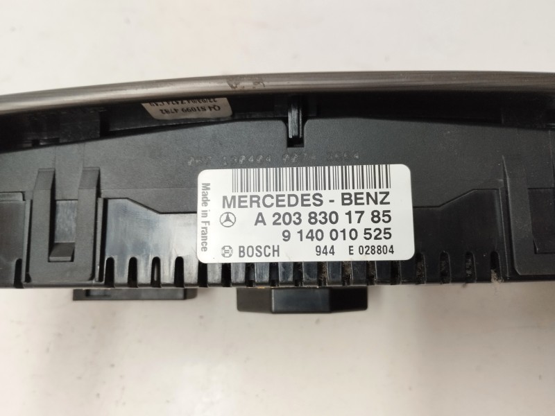Recambio de mando climatizador para mercedes-benz clase c (w203) sportcoupe 1.8 cat referencia OEM IAM A2038301785  
							