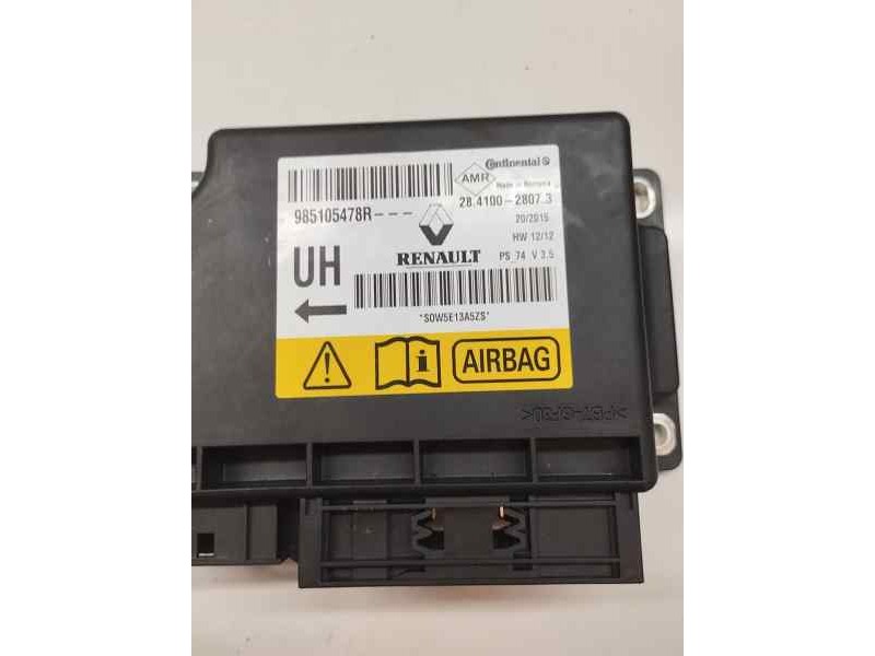 Recambio de kit airbag para renault megane iii berlina 5 p 1.5 dci diesel fap referencia OEM IAM 985100007RC  