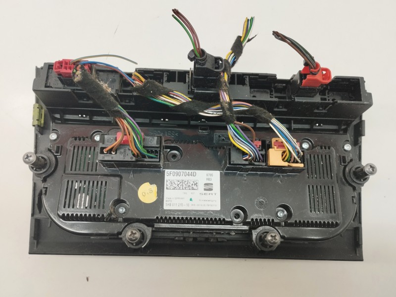 Recambio de mando climatizador para seat leon (5f1) 1.6 tdi referencia OEM IAM 5F0907044D  