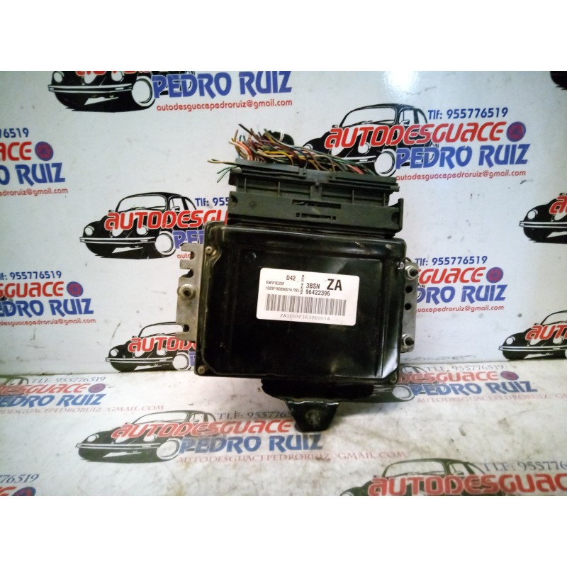 Recambio de centralita motor uce para fiat doblo 1.3 16v jtd cat referencia OEM IAM 96422396  