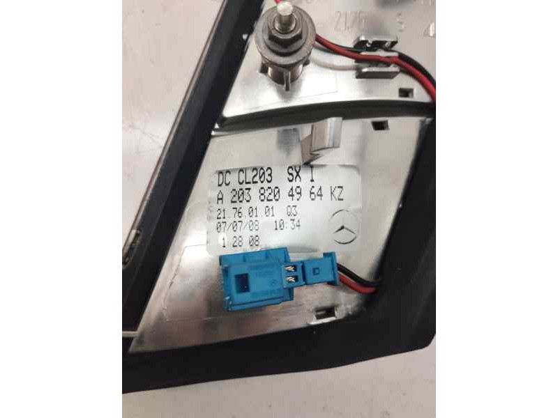Recambio de piloto trasero izquierdo interior para mercedes-benz clase clc (cl203) clc 220 cdi 150 cv referencia OEM IAM A203820
							