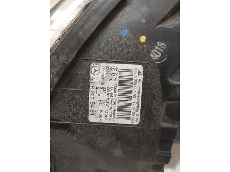Recambio de faro derecho para mercedes-benz clase clc (cl203) clc 220 cdi 150 cv referencia OEM IAM A2048208461  