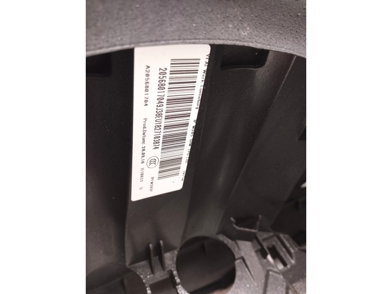 Recambio de salpicadero para mercedes-benz clase c (w205) lim. c 200 d (205.001) referencia OEM IAM A2056801704  