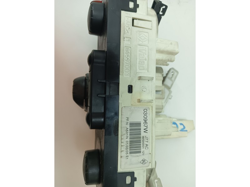 Recambio de mando calefaccion / aire acondicionado para renault modus confort dynamique referencia OEM IAM 030967W  