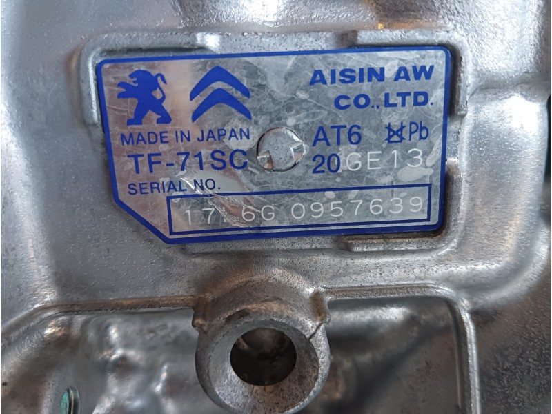 Recambio de caja cambios para citroën c4 picasso feel referencia OEM IAM 20GE13  