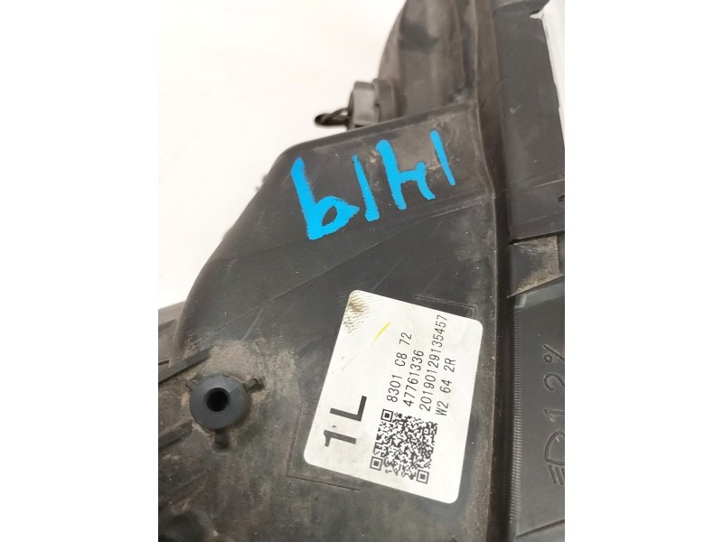 Recambio de faro derecho para mitsubishi asx (ga0w) 1.6 cat referencia OEM IAM 8301C872  