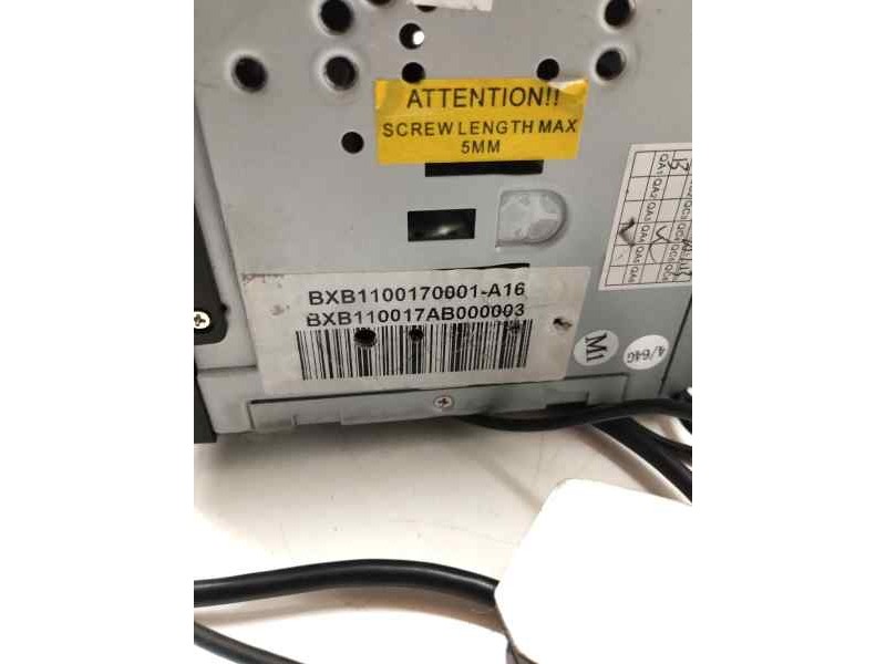 Recambio de pantalla multifuncion para toyota verso advance referencia OEM IAM BXB1100170001  