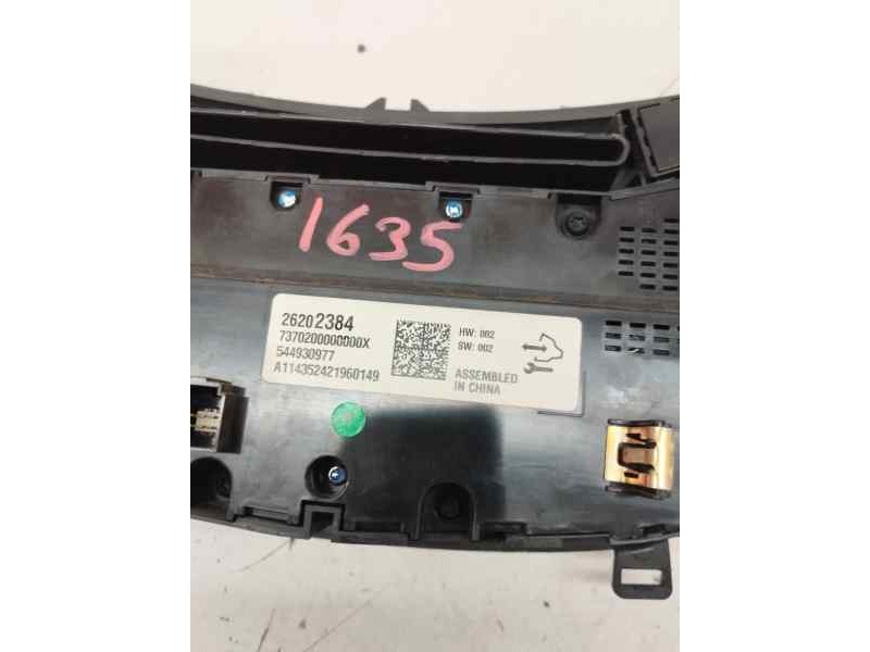 Recambio de mando climatizador para opel insignia a sedán (g09) 2.0 cdti (69) referencia OEM IAM 26202384  