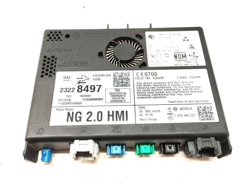 Recambio de sistema navegacion gps para opel insignia a sedán (g09) 2.0 cdti (69) referencia OEM IAM 23228497  