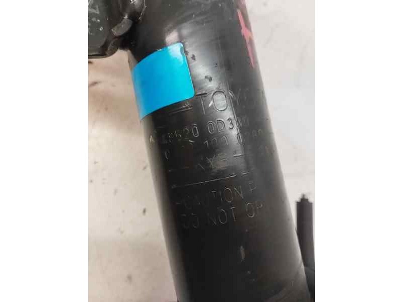 Recambio de amortiguador delantero izquierdo para toyota yaris (_p13_) 1.3 (nsp130_) referencia OEM IAM 485200D300  
