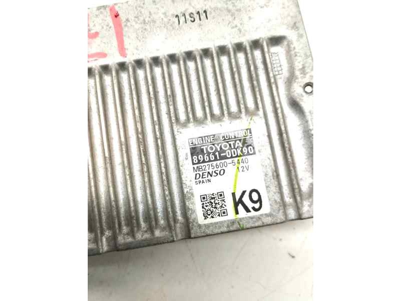 Recambio de centralita motor uce para toyota yaris (_p13_) 1.3 (nsp130_) referencia OEM IAM 896610DK90  