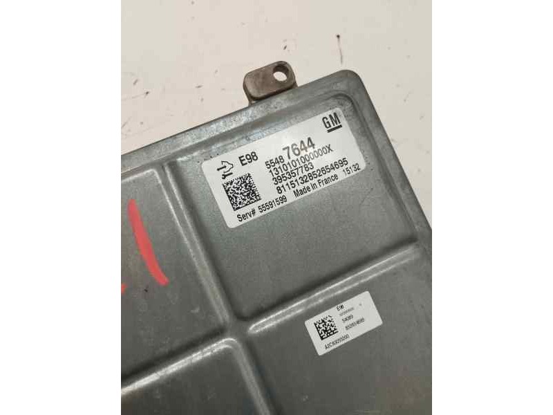 Recambio de centralita motor uce para opel zafira tourer 1.6 cdti dpf ecoflex s&s 136 cv referencia OEM IAM 55487644  
							