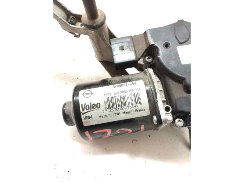 Recambio de motor limpia delantero para opel zafira tourer 1.6 cdti dpf ecoflex s&s 136 cv referencia OEM IAM W000027364  