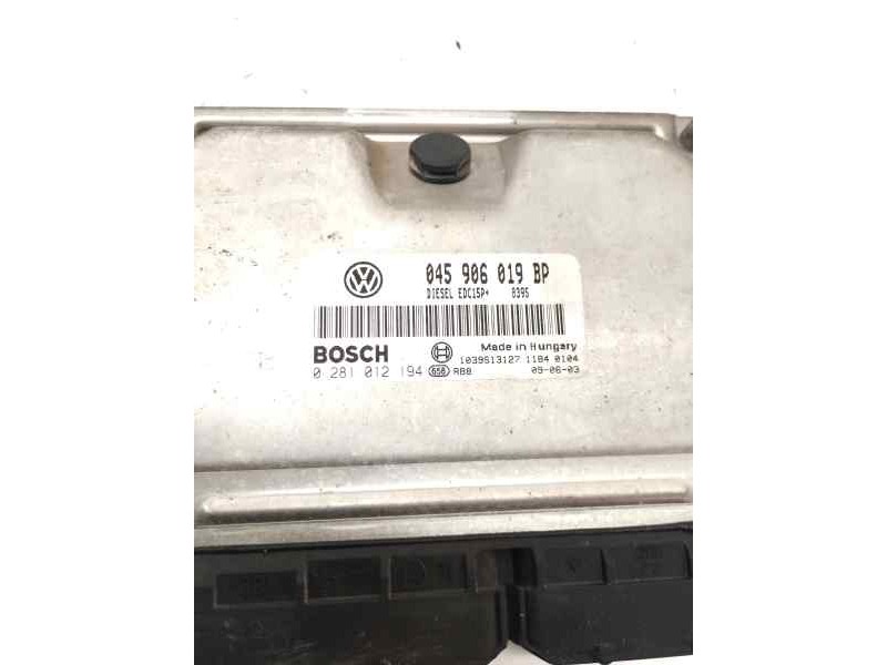 Recambio de centralita motor uce para audi a1 (8xk) 1.0 tsi 95 cv referencia OEM IAM 045906019BP  
							