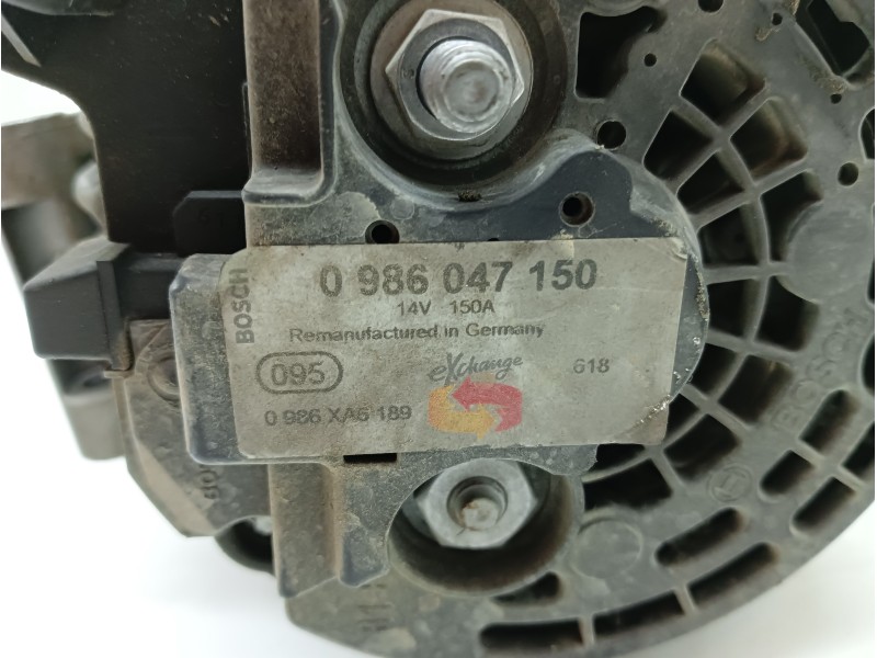 Recambio de alternador para mercedes-benz clase clk (w207) coupe 350 cgi blueefficiency referencia OEM IAM 0986047150  