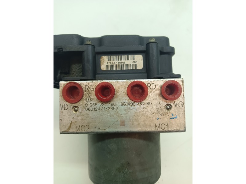 Recambio de abs para citroën c4 coupe 1.4 16v referencia OEM IAM 9649988280  