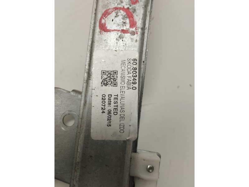 Recambio de elevalunas delantero izquierdo para skoda fabia (6y2/6y3) classic referencia OEM IAM 60803490  