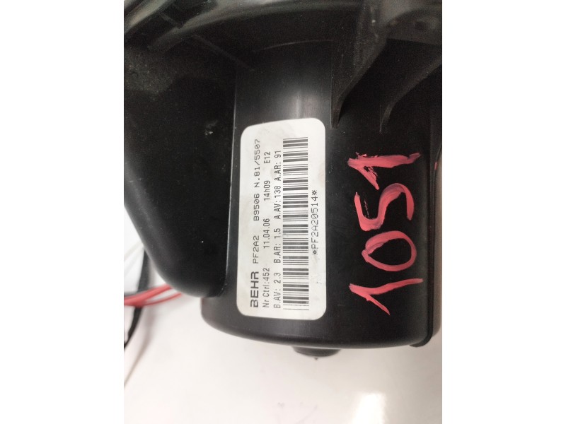 Recambio de motor calefaccion para peugeot 307 cc (s2) básico referencia OEM IAM PF2A2B9506  
							