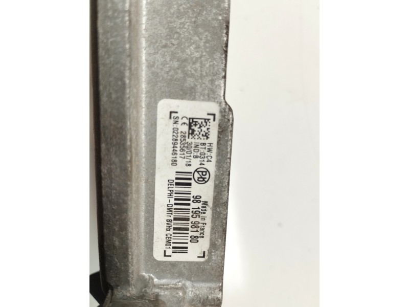 Recambio de centralita start / stop para citroën c4 picasso rip curl referencia OEM IAM 9819598180  