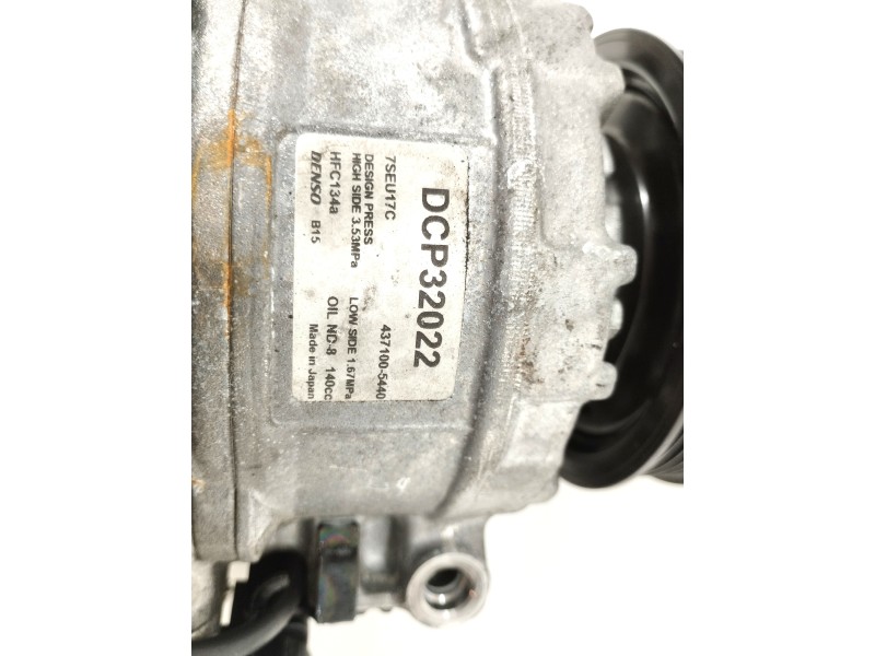 Recambio de compresor aire acondicionado para volkswagen phaeton (3d2/3d8) 3.0 v6 tdi dpf referencia OEM IAM 4371005440  
							