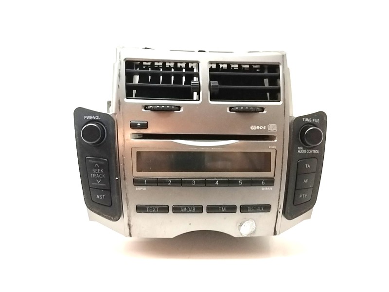 Recambio de sistema audio / radio cd para toyota yaris 1.0 cat referencia OEM IAM 861200D490  