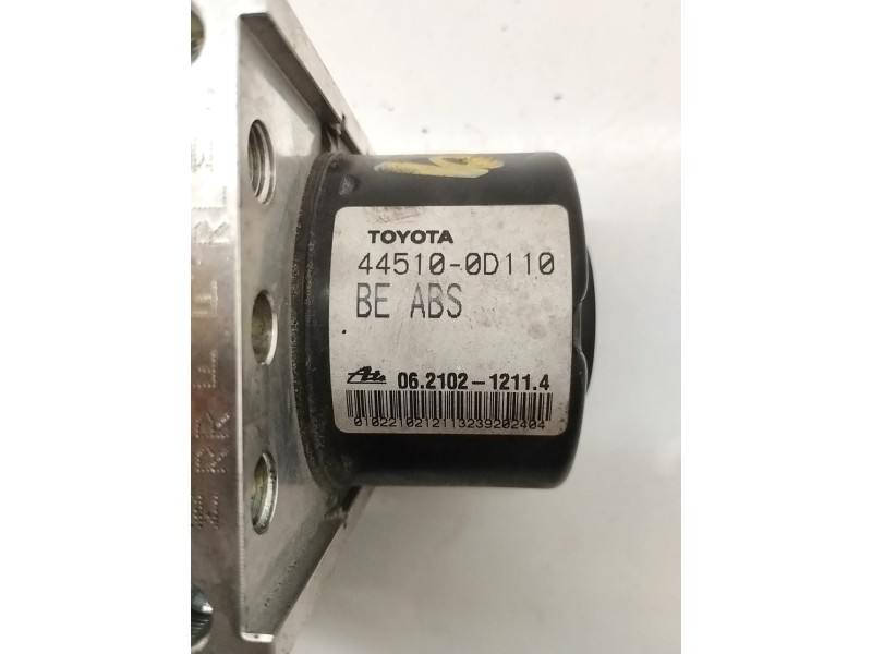 Recambio de abs para toyota yaris 1.0 cat referencia OEM IAM 445100D110  