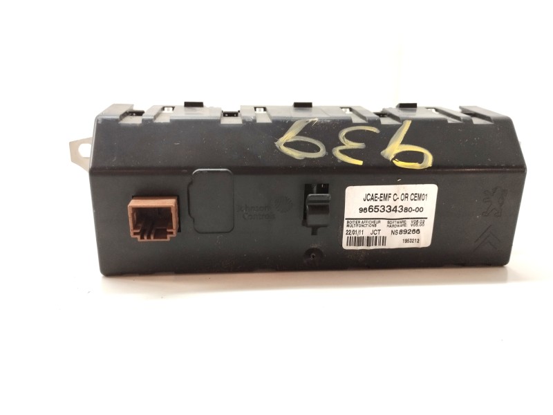 Recambio de pantalla multifuncion para citroën c4 lim. 1.6 hdi fap referencia OEM IAM 966533438000  
							