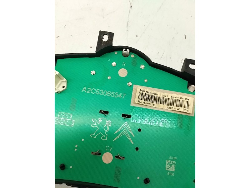 Recambio de cuadro instrumentos para peugeot 207 1.4 referencia OEM IAM 9662903780  
