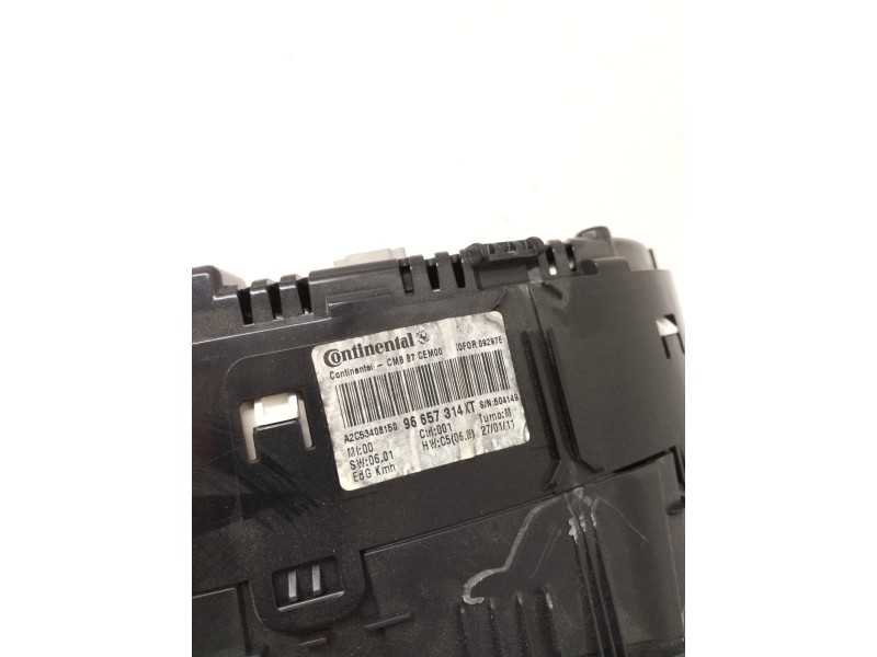 Recambio de cuadro instrumentos para citroën c4 lim. 1.6 hdi fap referencia OEM IAM 96657314XT  