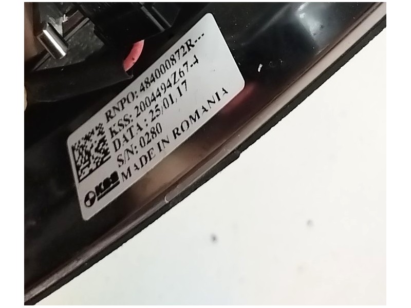 Recambio de volante sin airbag para dacia duster ambiance 4x2 referencia OEM IAM 484000872R  