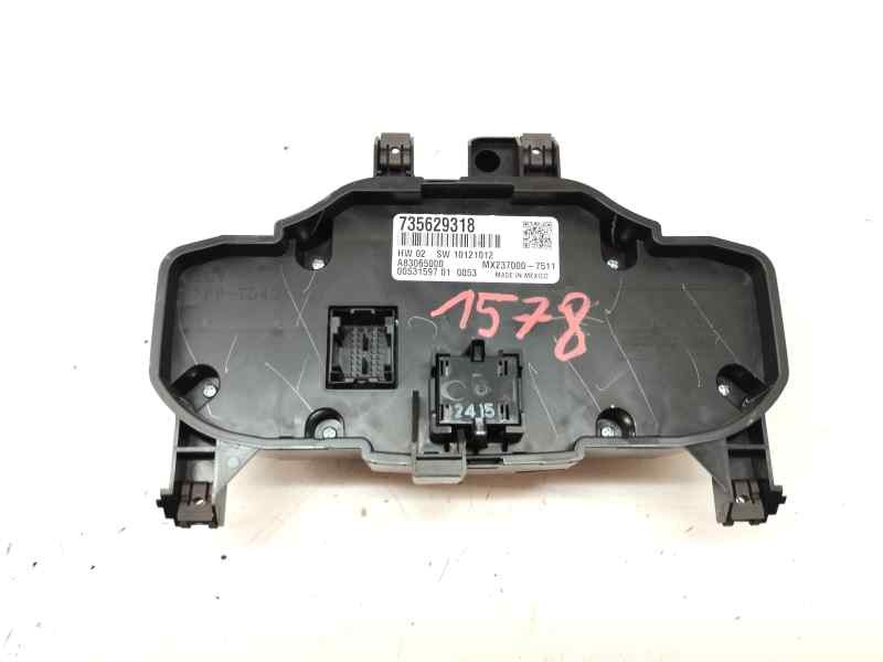 Recambio de mando climatizador para fiat 500 312 referencia OEM IAM 735629318  