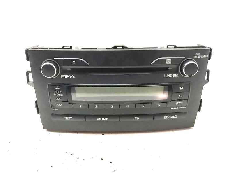 Recambio de sistema audio / radio cd para toyota auris 2.0 d-4d 126 cv referencia OEM IAM 8612002A70  