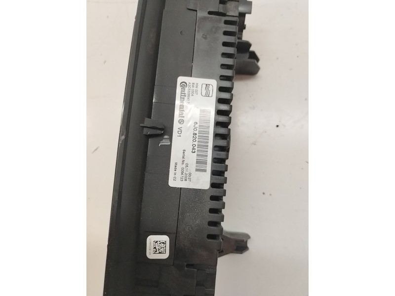 Recambio de mando climatizador para seat ibiza sc (6j1) 1.9 tdi referencia OEM IAM 6J0820043  