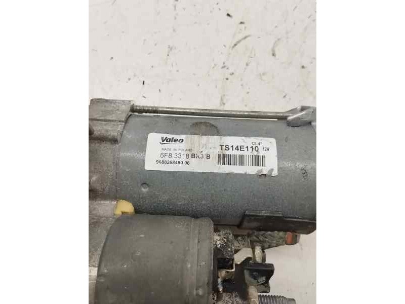 Recambio de motor arranque para citroën c-elysée 1.6 100cv referencia OEM IAM 9688268480  