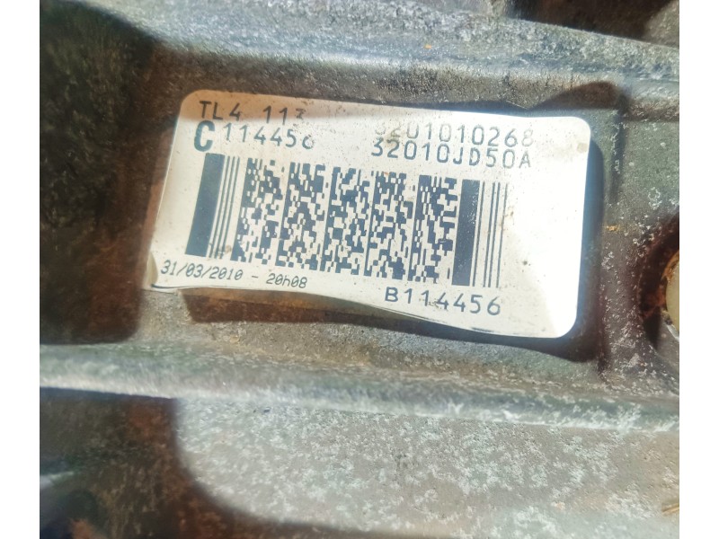 Recambio de caja cambios para nissan qashqai (j10) tekna premium referencia OEM IAM TL4113  