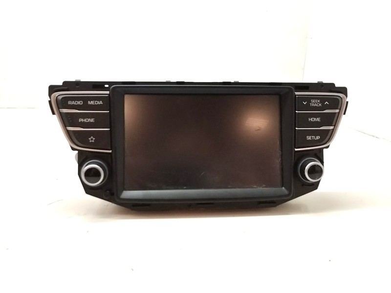 Recambio de pantalla multifuncion para hyundai i20 active 1.0 tgdi cat referencia OEM IAM 96160CBBC0RDR  