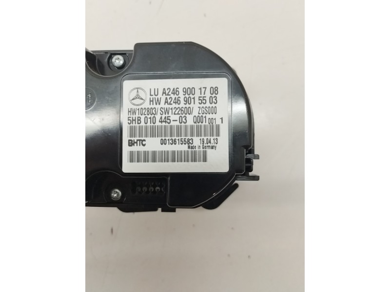 Recambio de mando climatizador para mercedes-benz clase cla (w117) cla 220 cdi (117.303) referencia OEM IAM A2469001708  
