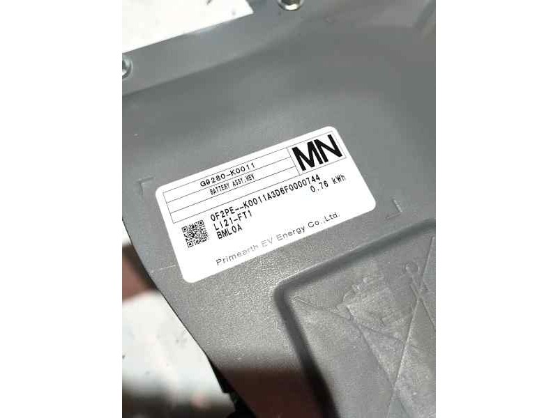 Recambio de bateria para toyota yaris iv 1.5 hybrid 116 cv referencia OEM IAM G9280K0011  