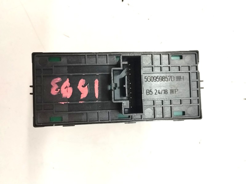 Recambio de mando elevalunas delantero izquierdo para volkswagen arteon (3h7) r-line 4motion referencia OEM IAM 5G0959857D  