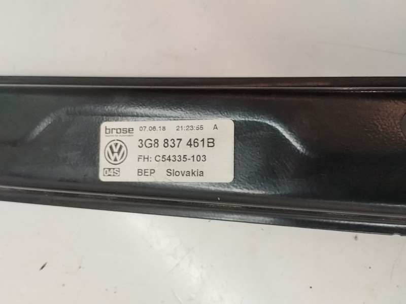 Recambio de elevalunas delantero izquierdo para volkswagen arteon (3h7) r-line 4motion referencia OEM IAM 3G8837461B  