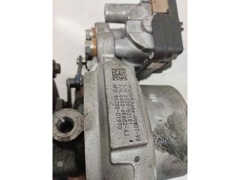 Recambio de turbocompresor para land rover evoque 2.0 td4 cat referencia OEM IAM G4D36K682AJ  