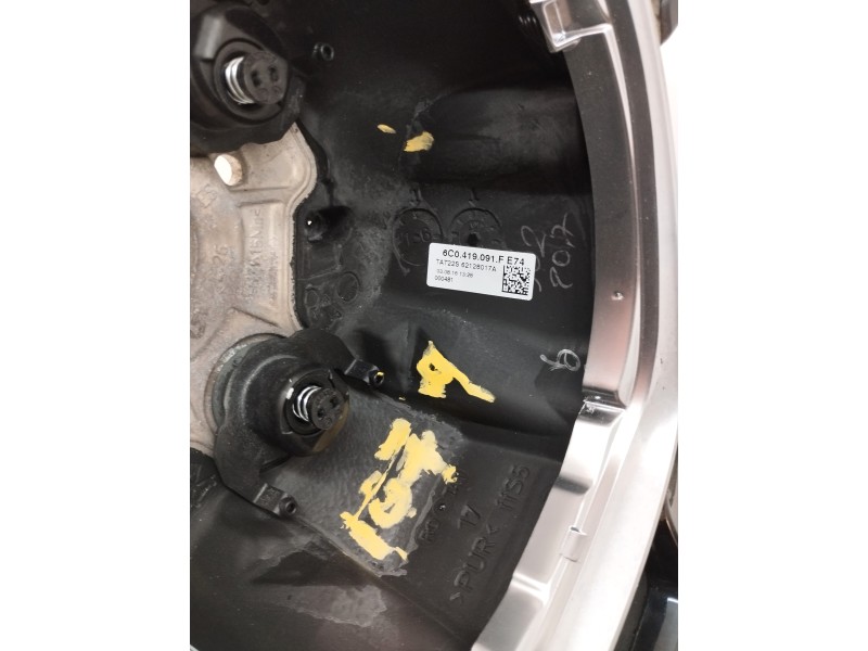 Recambio de volante sin airbag para volkswagen polo (6c1) advance bluemotion referencia OEM IAM 6C0419091E  